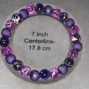 Unique Beaded stretch Bracelet